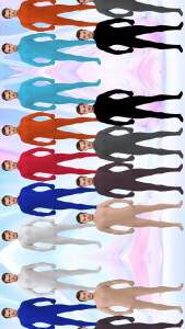 Halloween half-body jumpsuit orange solid color clothing base layer bodysuit for Halloween zentai Customization