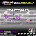 REVO X STIKER STRIPING PREMIUM LIS VARIASI REVO X STIKER MOTOR HONDA RACING W.17 TRANSPARAN COD. 
