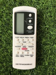 Điều khiển điều hoà Nagakawa 2 chiều Remote máy lạnh nagakawa 2 ngựa các dòng 9-18000BTU - Hàng mới Tặng kèm pin