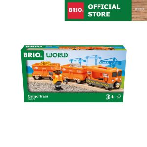 BRIO Official Store SG - Cargo Train (36049) Creative Kit Kids Building Wooden Train Toy Sets