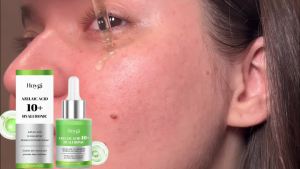 Hyaluronic Acid Soothing Serum  Deep Hydration  Sensitive Skin Repair  Firming + Brightening  Long-Lasting Moisture  Essential for Dewy