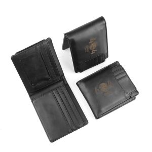 ERROR SYSTEM IMAGE Dompet Lipat Pria Sintetic Hitam