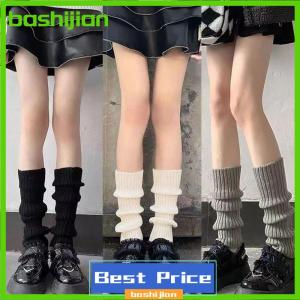 bashijian Lolita Leg Warmers Women Long Socks Wool Knitted Foot Cover Arm Warmer Autumn Winter Crochet Heap Socks Boot Cuffs Stockings