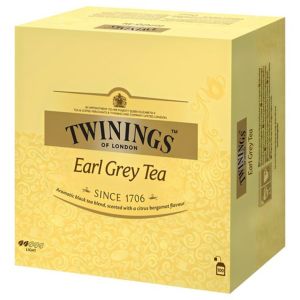 Twinings Earl Grey Tea Bags – 100% Original 200g (100 Tea Bags) | Premium Bergamot Infused Black Tea Ships from Korea Perfect for Hot Iced and Milk Tea