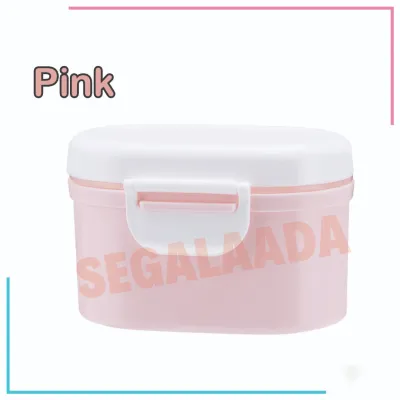 Tempat Kotak Wadah Penyimpanan Bubuk Portabel Anti Tumpah Makanan Box Susu