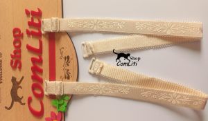 Cặp Dây Áo Ngực 15Cm Ren Hoa Co Dãn Chống Trượt Nhiều Màu