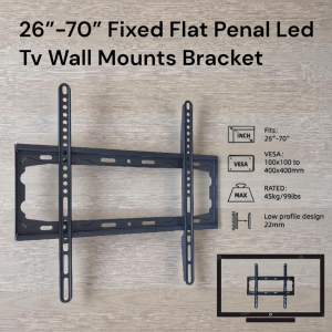 Economy 26"-70" Flat Penal Fixed Led Tv Wall Bracket