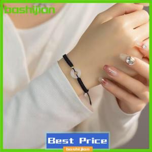 bashijian May mắn đôi vòng tay Hòa Bình khóa tay dệt vòng tay cổ điển bạn gái món quà sinh nhật