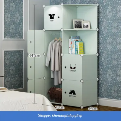 [ Sỉ ] Tủ Nhựa Lắp Ghép Màu Xanh Cốm Mới Về - Đa Dạng Mẫu - Nhiều Sự Lựa Chọn