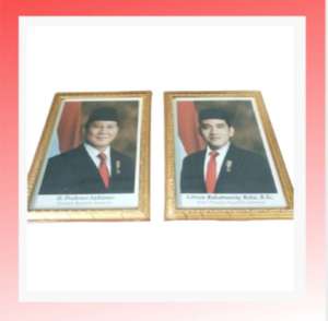 Pigura Foto Presiden Terbaru Foto Presiden dan Wakil Presiden Pigura Presiden Satu Paket