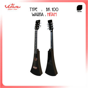 Gitar Backpacker Merk Kowe Seri BK 100 Senar String Akustik Elektrik