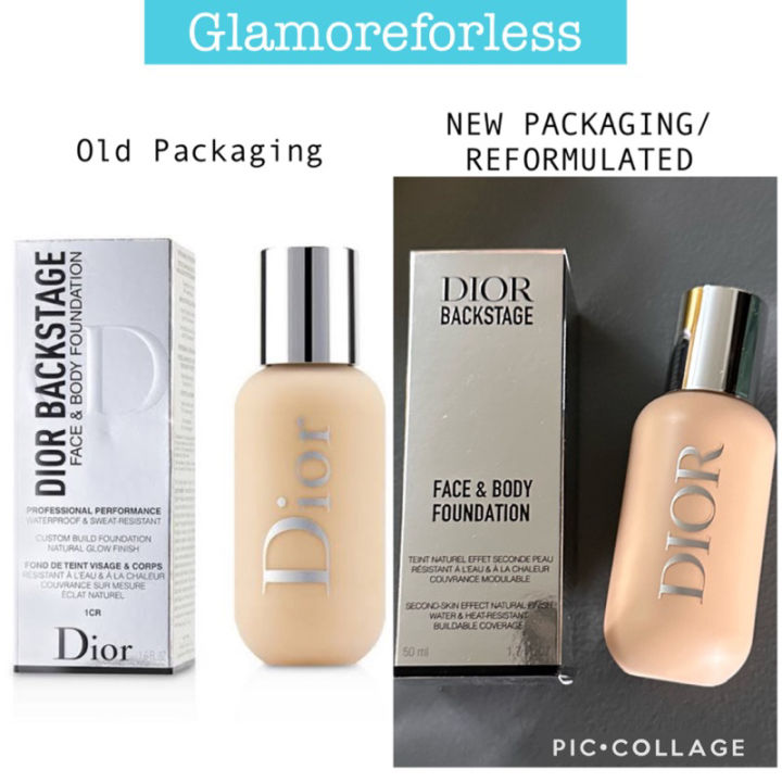 Reformulated Dior face and body deals foundation