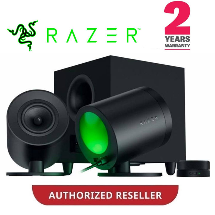 RAZER NOMMO V2 PRO FULL RANGE 2.1 PC GAMING SPEAKERS WITH WIRELESS ...