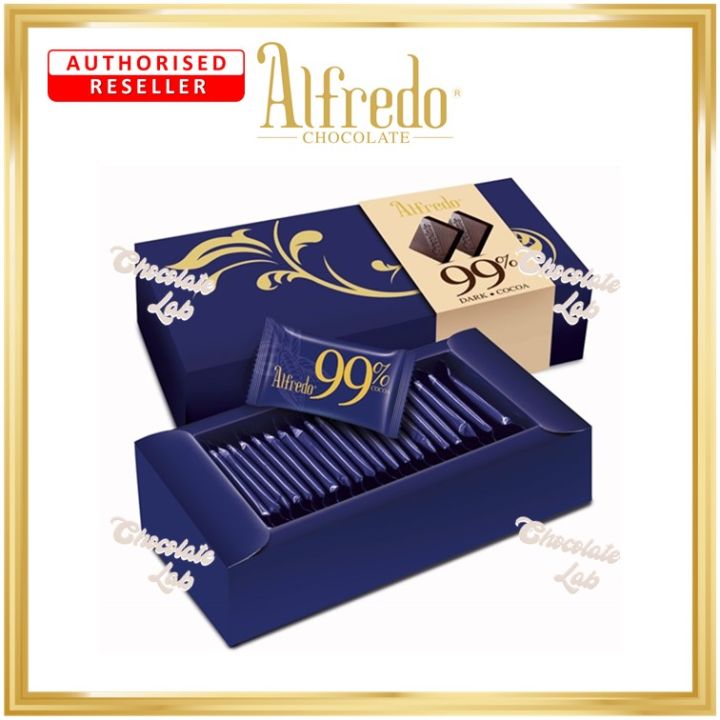 Alfredo 99 Cocoa Dark Chocolate 100g ⭐No sugar ⭐ Unsweetened ⭐Pure