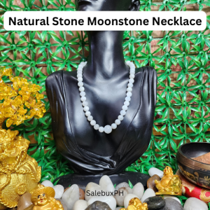Natural Stone Moonstone Necklace Blessed Cleansed and Energized Wealth