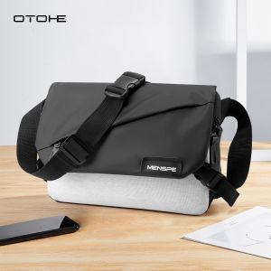 OTOHE Men Bags Fashion Shoulder Bag Cross Body Bag Leisure Messenger Bag Splicing Contrasting Colors Large Capacity Sling Bag Lightweight Casual Bag Men Fashion Leisure Bag Oxford Waterproof for Sport Street Travel Outdoor