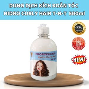 DUNG DỊCH KÍCH XOĂN TÓC HIDRO CURLY HAIR T-N-T  500ml  Rút Ngắn Thời Gian  chuyên dùng cho salon hair chính hãng