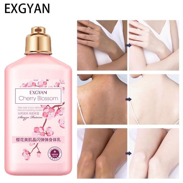 EXGYAN Cherry Blossom Japan Sakura Perfume body Lotion I Whitening