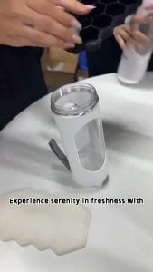 Portable Blender Juicer Ice Crusher USB Rechargeable Digital Display Personal Mixer Travel Home Kitchen