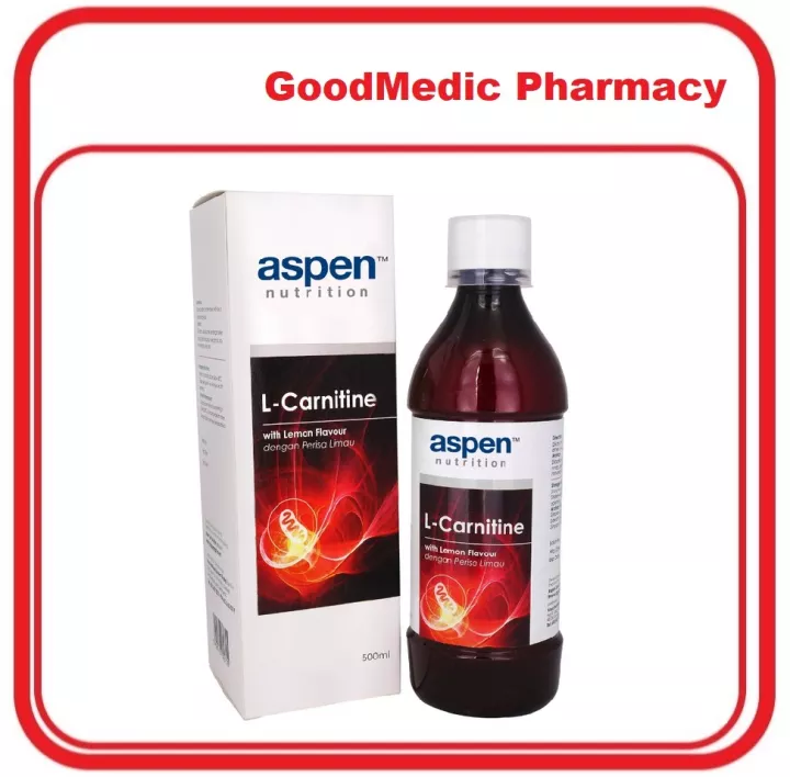 Aspen Nutrition Liquid Carnitine Plus 500ml (L-Carnitine Energy Drink)