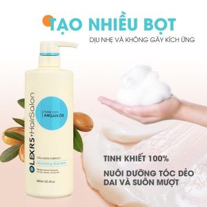[Giá siêu rẻ] Cặp Dầu Gội Xả Olexrs Hair Salon 960ml Cho Tóc Khô Xơ Hư Tổn Tóc Nhiều Gàu