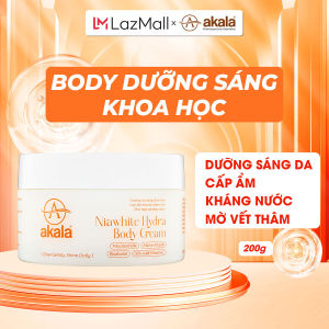 Kem Body akala Niawhite Hydra – Dưỡng Trắng Khoa Học Cấp Ẩm Làm Dịu & Phục Hồi Cho Da Khô Nhạy Cảm 200g