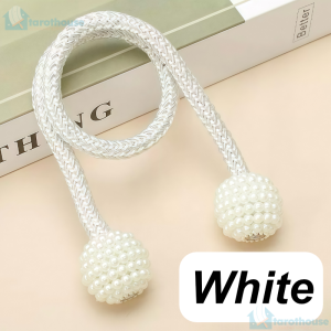 1PCS Pearl Ball Curtain Buckles Curtain Tiebacks Backs Holdbacks Buckle Clips Curtain Rods