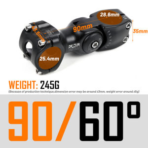Paloma Adjustable Angle Bike Stem Riser 6061 Aluminum Alloy Mtb