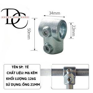 Khớp Nối Nhanh Ông Sắt Tròn Phi 21 Siêu Nhanh Lotacom