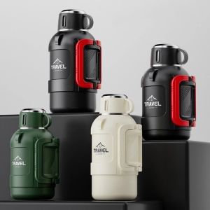 PYA94 316 Stainless Steel Thermal Water Bottle Large Capacity Leak-proof Insulated Mug Durable Tea Infuser Insulated Water Bottle for Outdoor