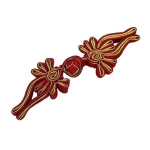 Sườn Xám nút hình ếch đóng cửa may ốc vít cho áo khoác Áo len cardigan truyền thống phụ kiện thủ công