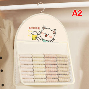 GG ถุงตาข่ายเก็บของขนาดใหญ่ถุงตาข่ายสำหรับเก็บผักแบบใช้ซ้ำได้ถุงตาข่ายสำหรับใส่ชุดชั้นในถุงเท้าถุงตาข่ายแขวนในครัว