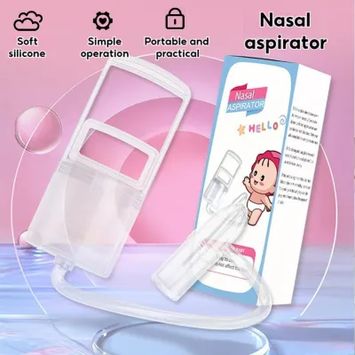 Baby Nose Suction Nose Cleaner Booger Remover Baby Nasal Aspirator Nasal Aspirator Sputum Nostril Suction Baby Cold Congested Nose Infant Nasal
