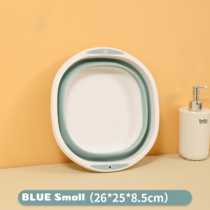 Plastic Foldable Washing Basin Hangable Portable Wash Basins Multi-Purpose Folding Travel Bathroom Kitchen Wash Basin