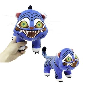 VERIDIAI Mềm mại Đồ chơi nhồi bông Săn Quỷ Bông PP Đồ chơi ngoại vi Búp bê nhồi bông hổ hoạt hình Dễ thương Tương tác Búp bê thú nhồi bông hình chim magpie Giáng sinh Halloween