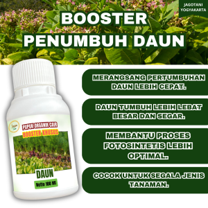 Pupuk Booster Daun Tumbuh Lebih Optimal Hijau Segar Dan Sehat  Anti Hama 100 Ml Jagotani Yogyakarta