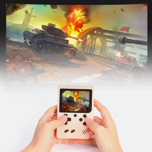 Against Authority 500 Games Pocket Game Console Retro Handheld Gaming Player Adults Kids Gift
