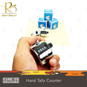 Tasbih Digital Stainless 4 Digit Hand Counter Kait Oleh-Oleh Haji & Umroh