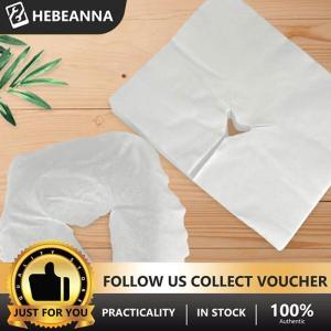hebeanna Disposable Non-Woven Headrest Pillow Paper Beauty Spa Salon Bed Table Cover