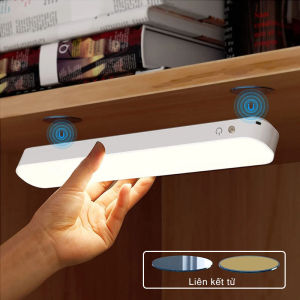 Đèn bàn học gắn tường tích điện Đèn Học Để Bàn Đèn Led Dán TườngTủ Đồ Bàn HọcGương Tủ Sách Phòng Ngủ