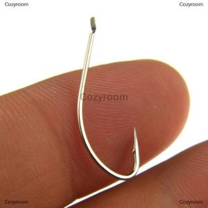 [COD] Cozyroom 100pcs Boxed White Fox Hooks Barbed High Carbon Steel For Pelteobagrus Fulvidraco And Snapper Fishing