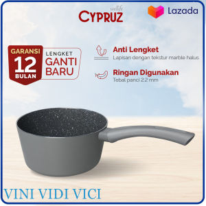 Cypruz Panci Susu Anti Lengket Sauce Pan Premium Featherlight Series