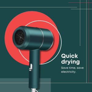 [3in1] Malaysia 3 pin Plug Big Wind Blue Ray Ionic Tech 2200 Hair Dryer Strong Wind Pengering Rambut Hairdryer