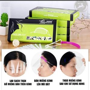 Hộp 50 miếng dán kính bảo vệ mắt trán khi nhuộm tóc tiện lợi
