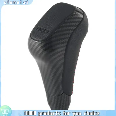 (ZOOMM) For Toyota TRD 4Runner Tacoma -Tundra Fortuner FJ150 PTR57-34141 Car Leather Automatic Gear Shift Knob Shift Lever