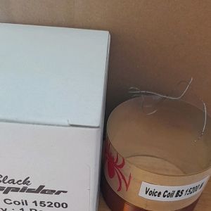VOICE COIL BLACKSPIDER 15200 ORIGINAL SPOL SPIKER 15200 SPUL SPEAKER 2INCHI 2\\\" 2 in