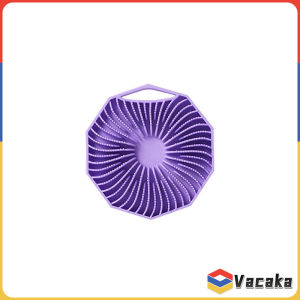 Vacaka Silicone Body Scrubber Brush Adult Cleaning Bath Shampoo Comb Head Care Massager