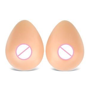 BT Hot Sale Silicone Breast Forms Teardrop-shaped for Shemale Transgender Artificial Prosthesis 400-1600gPair