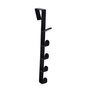 GANTUNGAN BAJU BELAKANG PINTU 5 KAIT BAHAN PLASTIK / HANGER PINTU SERBAGUNA