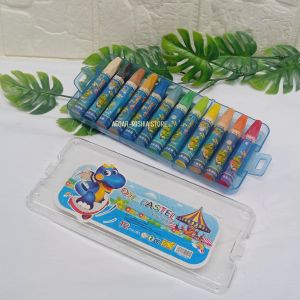CRAYON KRAYON BESAR / OIL PASTEL 12 WARNA